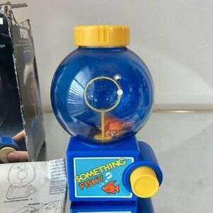 New Old Stock Vintage 80s TOMY "Something Fishy" Water Toy In Original Box